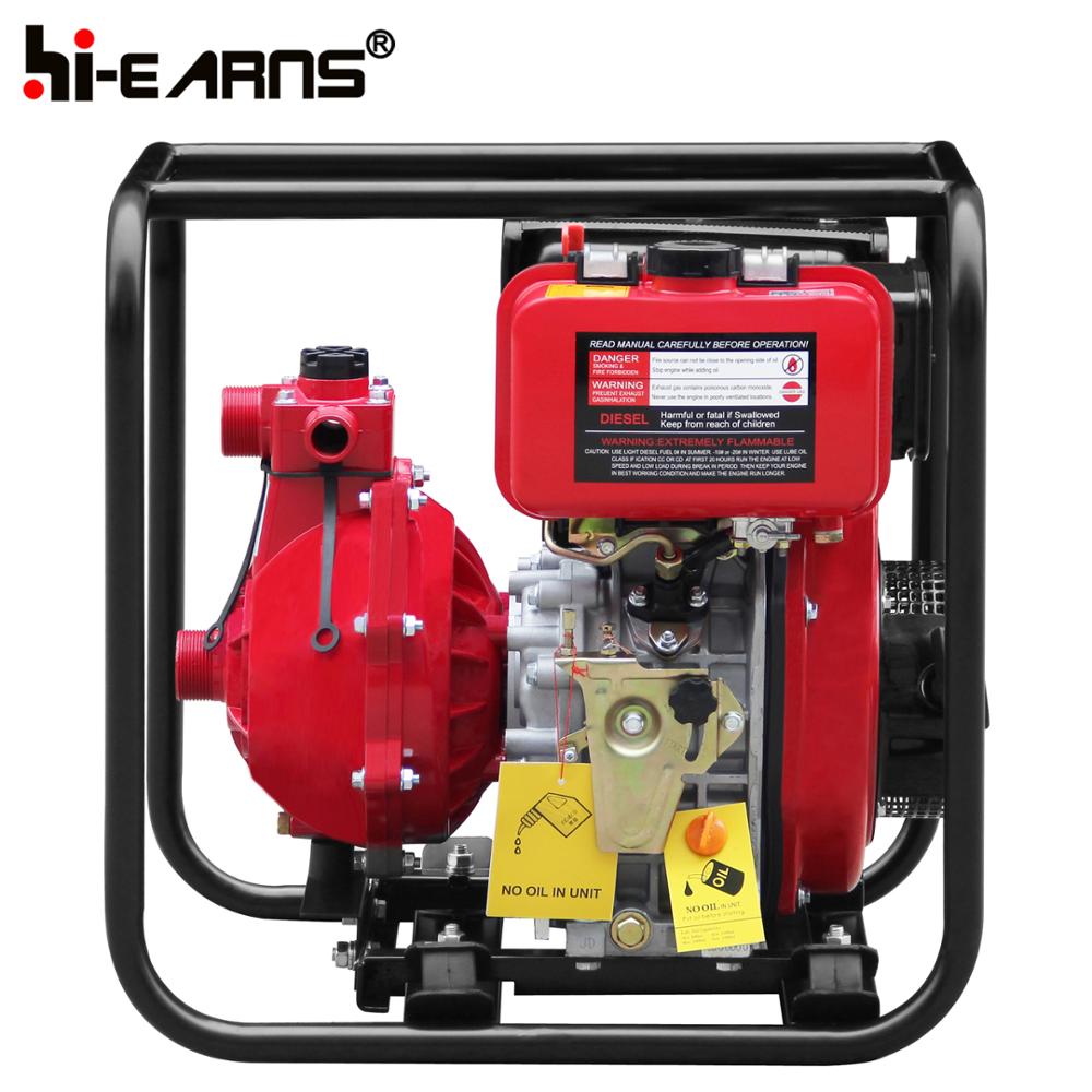 Air-cooled 1.5 inch high pressure 10 hp water pump diesel engine