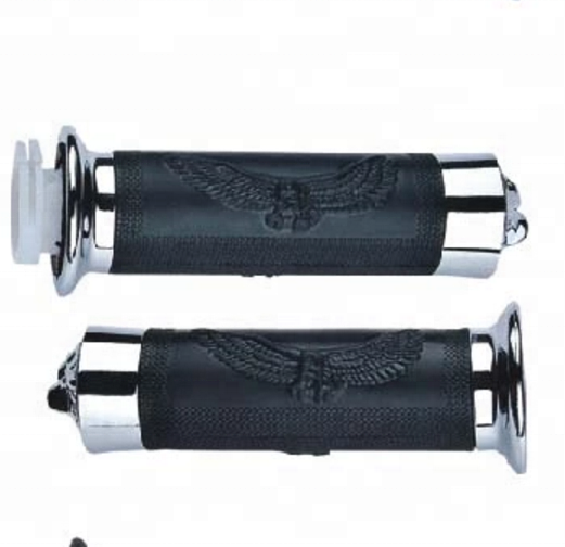 High quality motorcycle Aluminum rubber handle grip for motocross racing sports