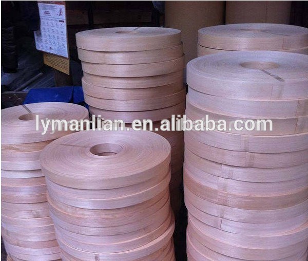 furniture decoration ebony Wood Veneer Edgebanding for Plywood Edges