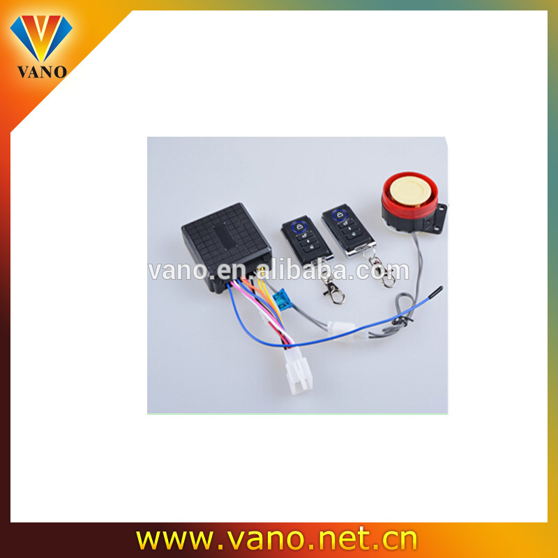 M558-2R8006-2 Waterproof six audio sound MP3 Motorcycle Alarm System