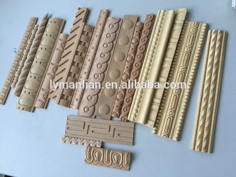 China manufacturer wooden beedings moulding wooden skirting board