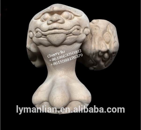 Unfinished Antique Wood Carved Furniture Chair Table Sofa Wood Legs