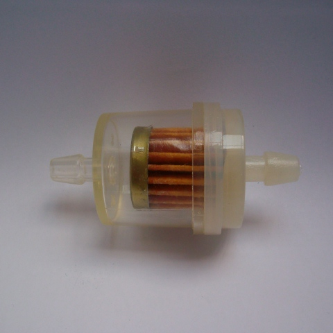 Good Flowing Plastic Fuel Filter for Motorcycle