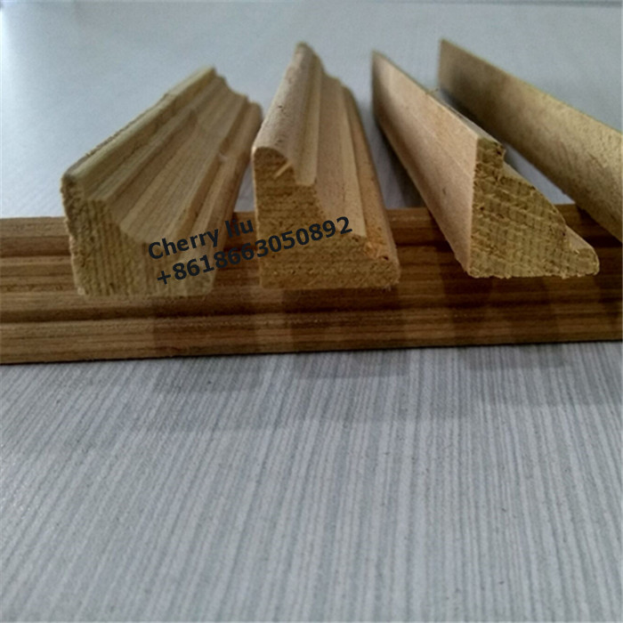 recon teak wood inlay strips moulding wood beading