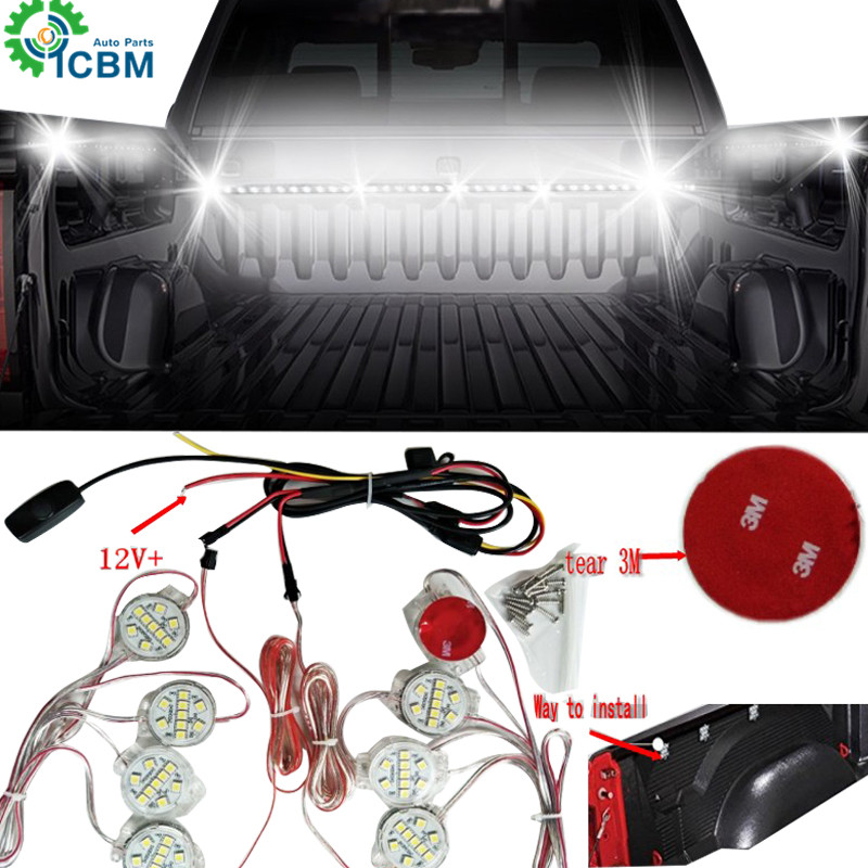 Universal 36D-5050-SMD Lighting Kit Super Bright LED Truck Bed Cargo Lights for Semi Trailers Factory Supply