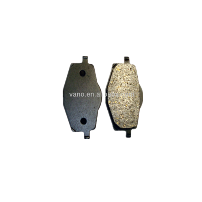 Manufacturer Semi-metallic YBR125 brake pad for motorcycle