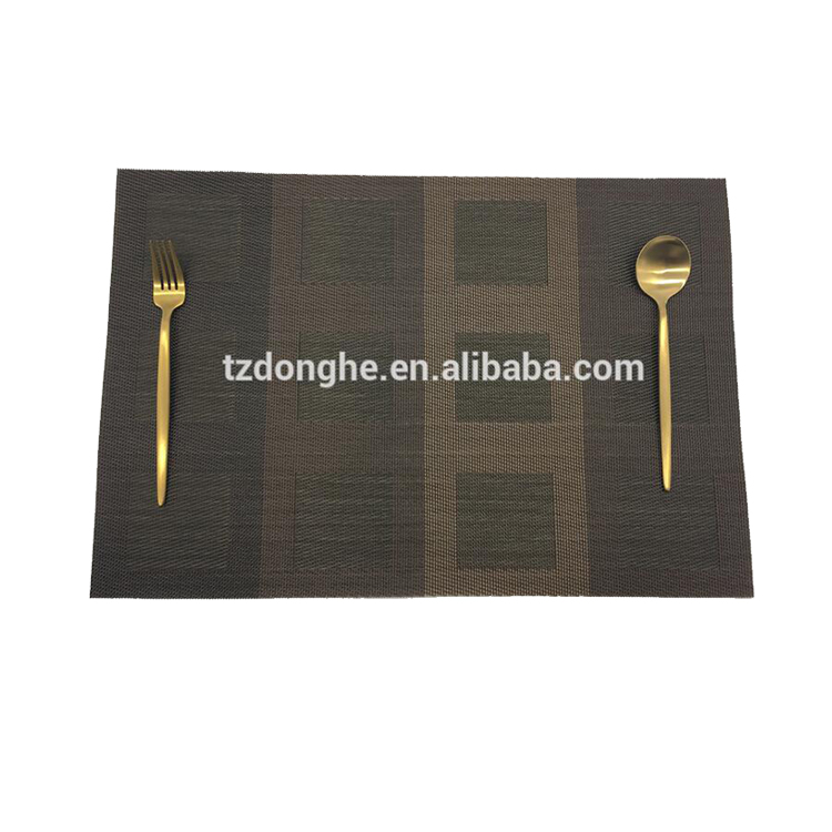 Tabletex soft pvc dining table mat,woven placemat for children