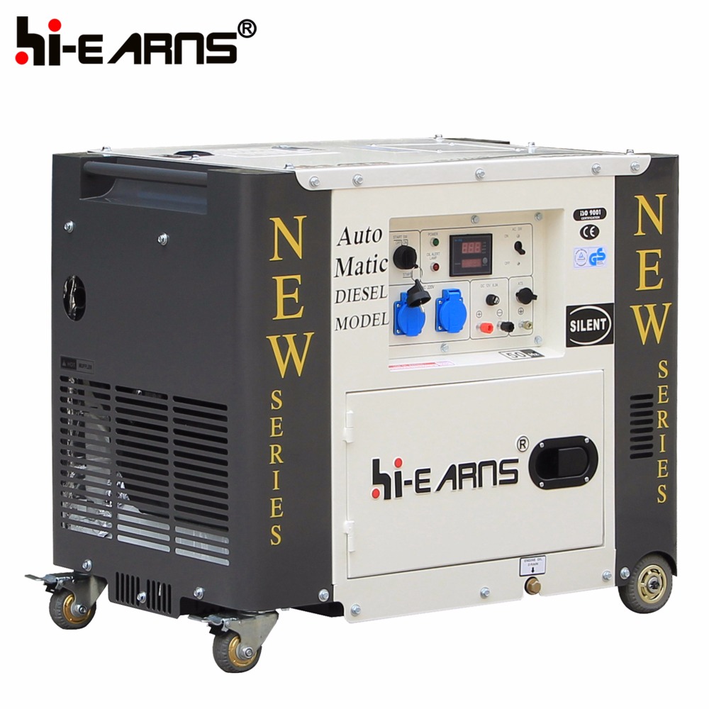 6.5KW diesel super power generator silent