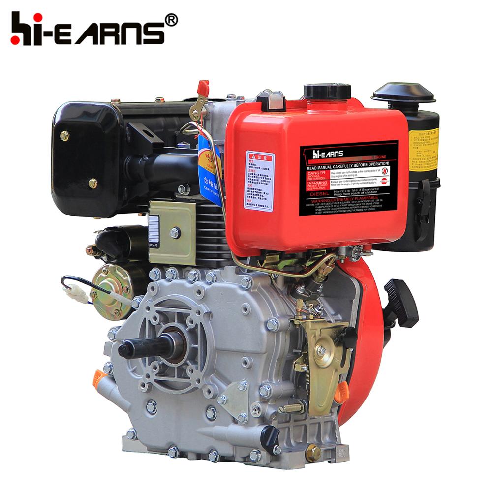 SMALL NEW 10 HP Air-cooled diesel fuel electric engine