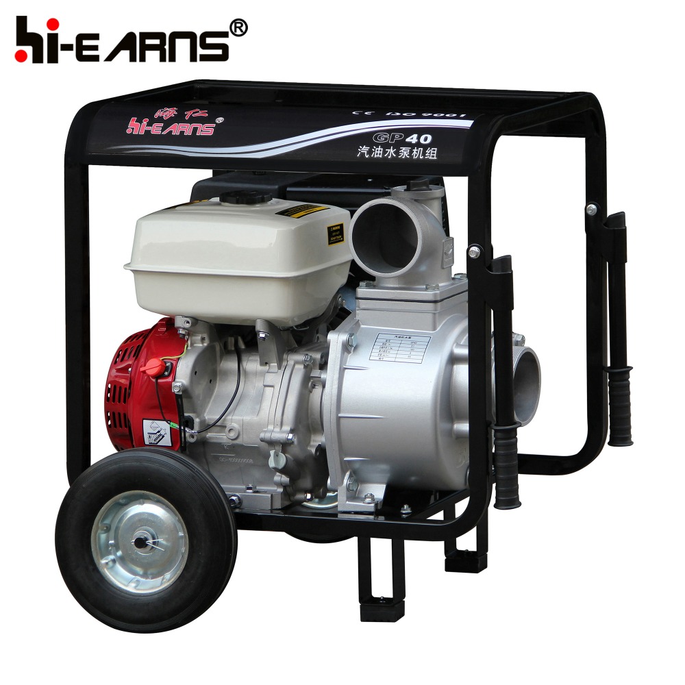 Hot sale 4inch 100mm agriculture gasoline water pump