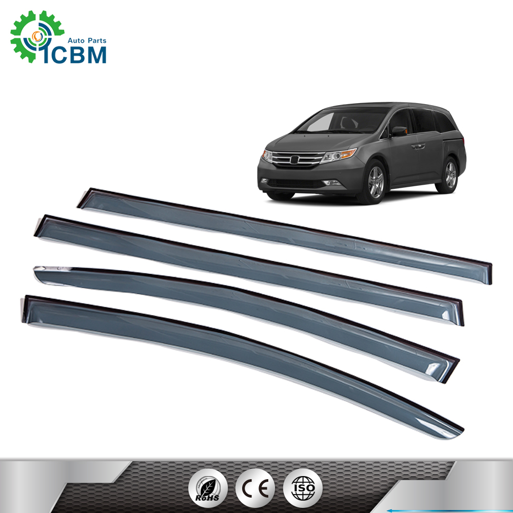 Exterior Accessories car window visor For ODYSSEY 1.8 thickness car accessories