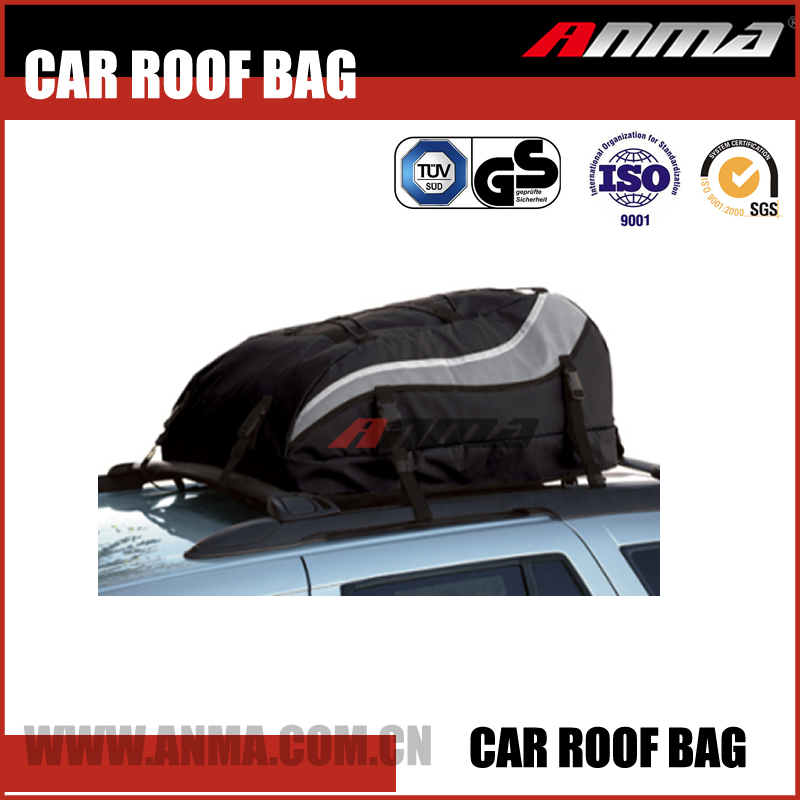 1200D Oxford waterproof durable car roof top travelling luggage bag cargo storage bag