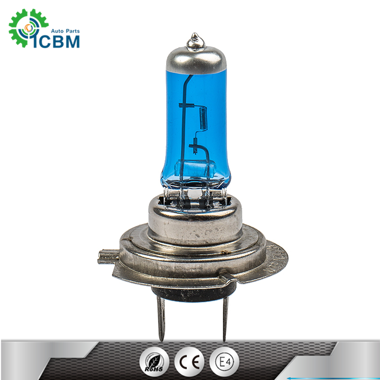 accessories car 12v 100w car bulb h7 halogen lamp