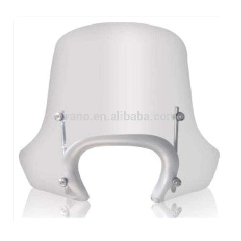 Clear smoke motorcycle windshield wind deflector for FLY150