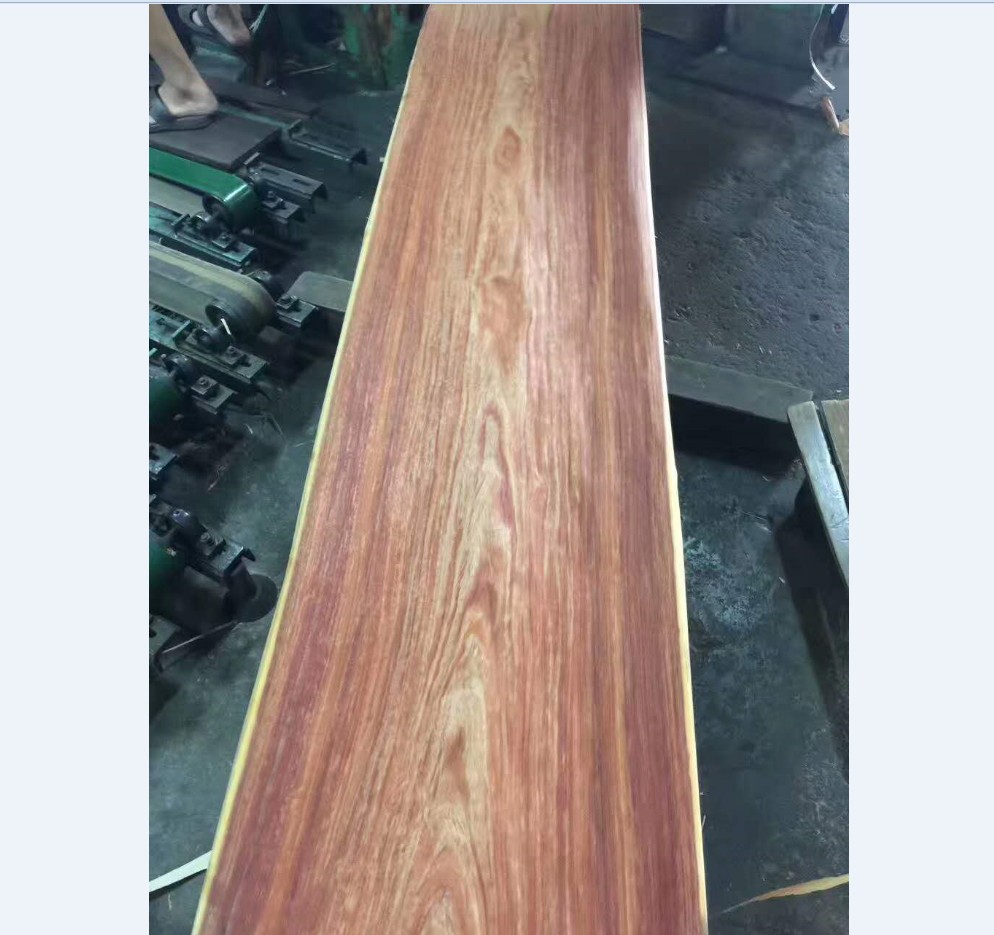 0.4mm Natural wood  veneer  tepa veneer  santos rose wood veneers Sliced Cut rosewood veneer