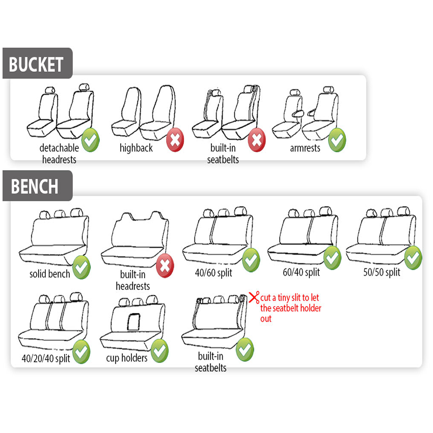 Universal durable designer single mesh car front seat cover