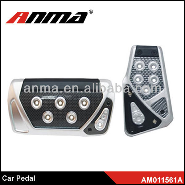 Aluminum universal pedal pads