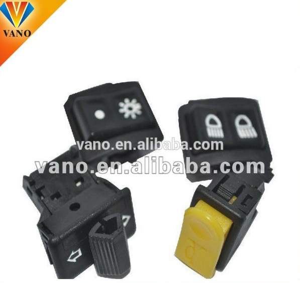 Motorcycle lighting brake switch