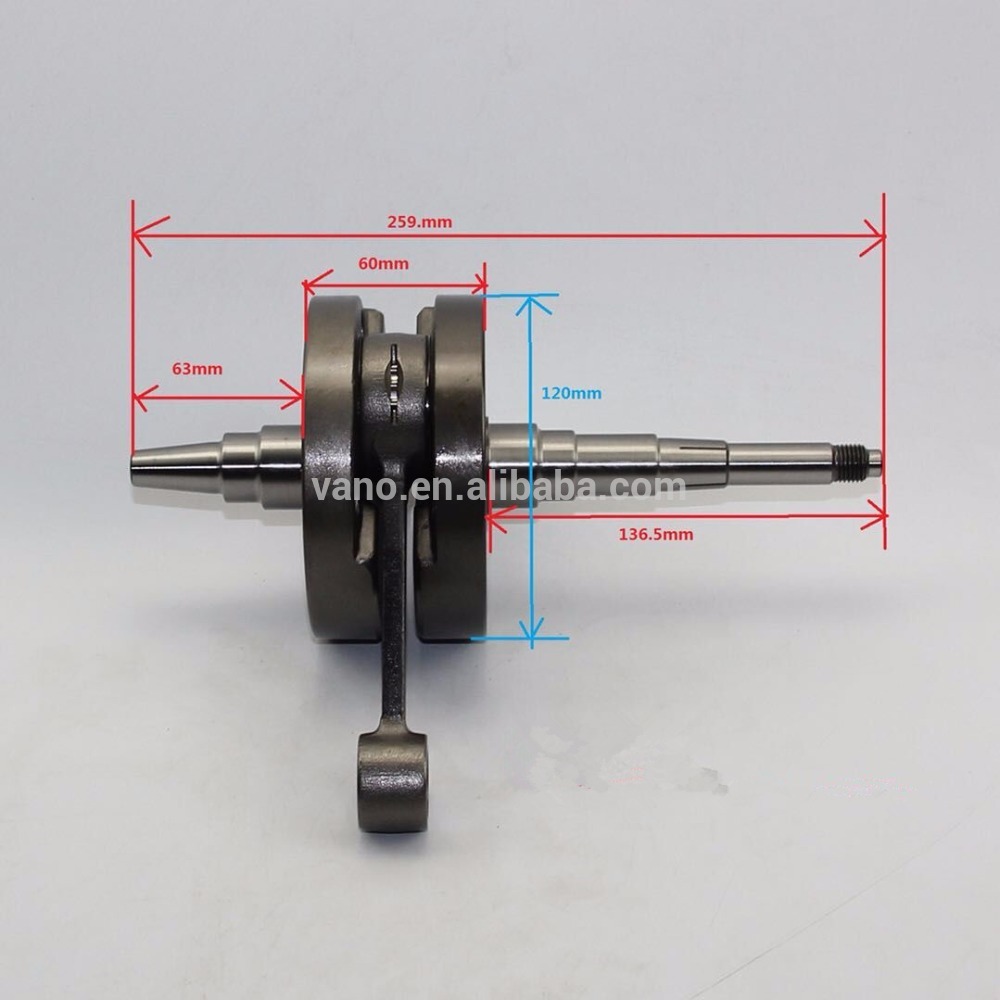 Motorcycle MZ250 crankshaft