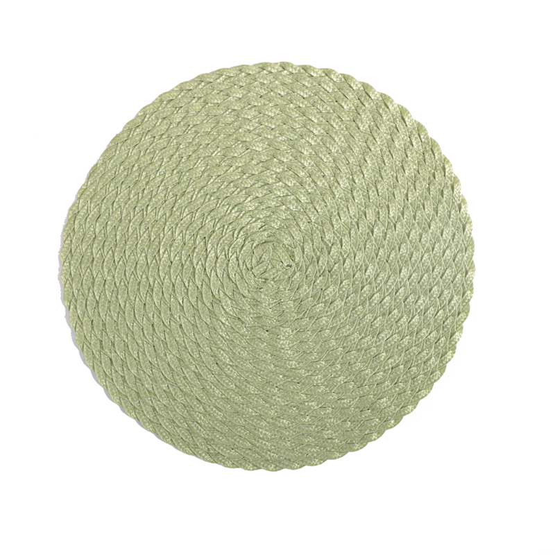 Tabletex braided round pp mesh placemat rope table placematTabletex braided round pp mesh placemat rope table placemat