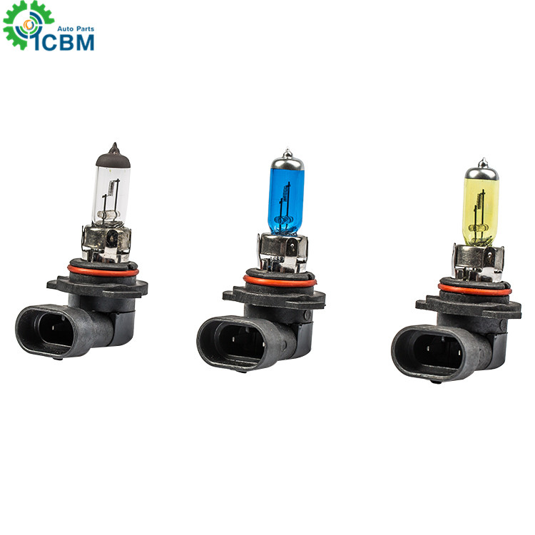 china auto parts super bright factory directly headlight bulb halogen 9006 12v80w 1300lm yellow low beam car light