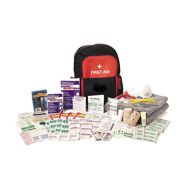 246 Piece hard carry case perfect for home, car, camping, office, travel, hiking, and sports compact first aid medical kit