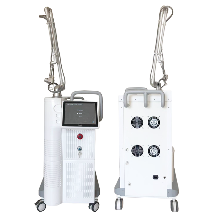 Factory Direct Sales  RF metal tube laser co2 fractional / fractional co2 laser vaginal tightening/laser beauty machine