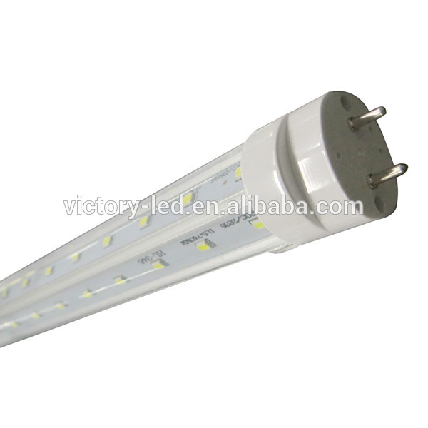 Super Bright 22W 32W 39W 44W V-Shape T8 LED Tube Light 1200MM 1500MM 1800MM 2400MM T8 LED Tubes Warm Pure Cool White