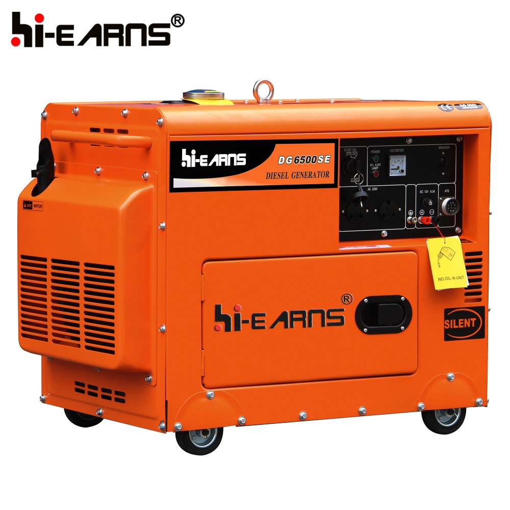 5.5KW red diesel portable generator price dubai