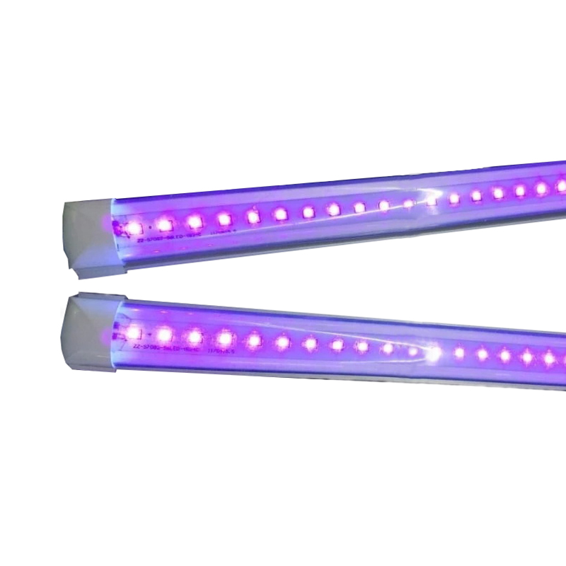 2700-7500K Purpul UV lighting 1200mm T8 18w led tube light with 2 years warranty