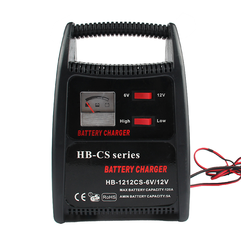 6V/12V108W Lead-Acid Portable Car Battery Charger