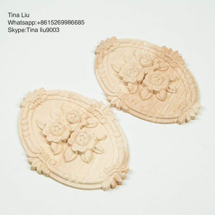 decorative furniture onlays flower appliques patterns