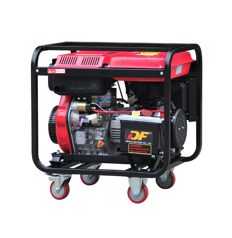 5kva portable electric diesel generator DG6000E