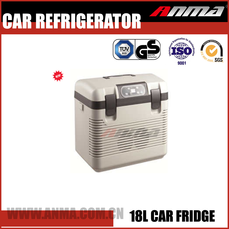 Wholesale car home use mini portable car fridge freezer refrigerator travelling cooler box