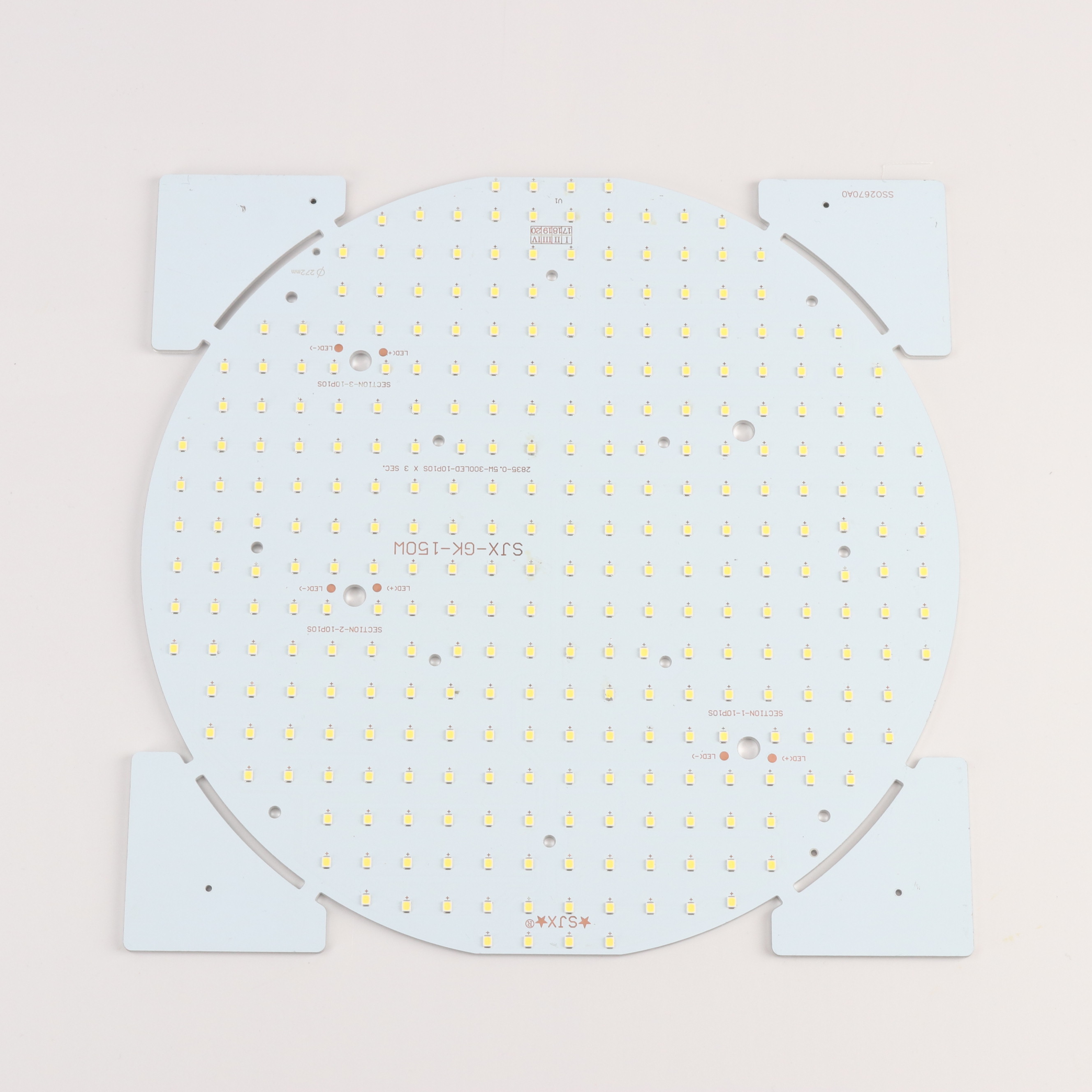 ROUND MCPCB Aluminum led pcb in CHINA