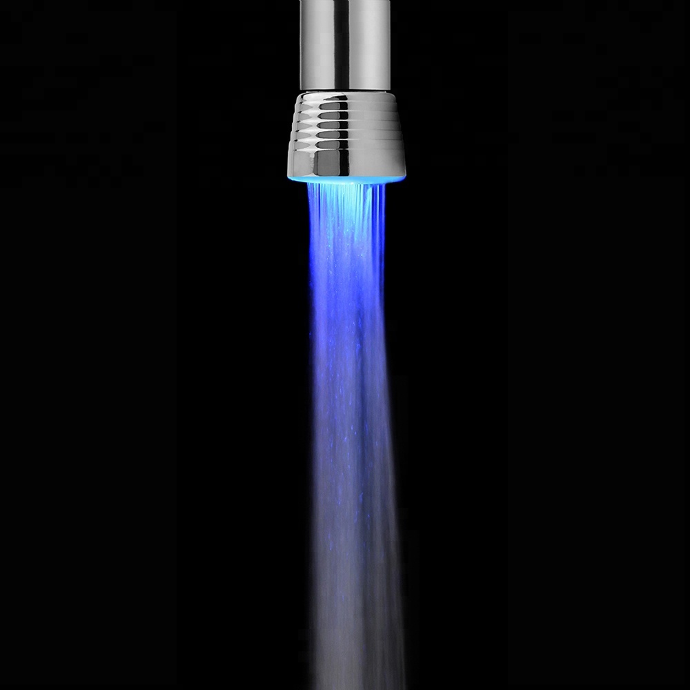 New Design Water Glow LED Faucet Light RGB colors C hanging by Temperature