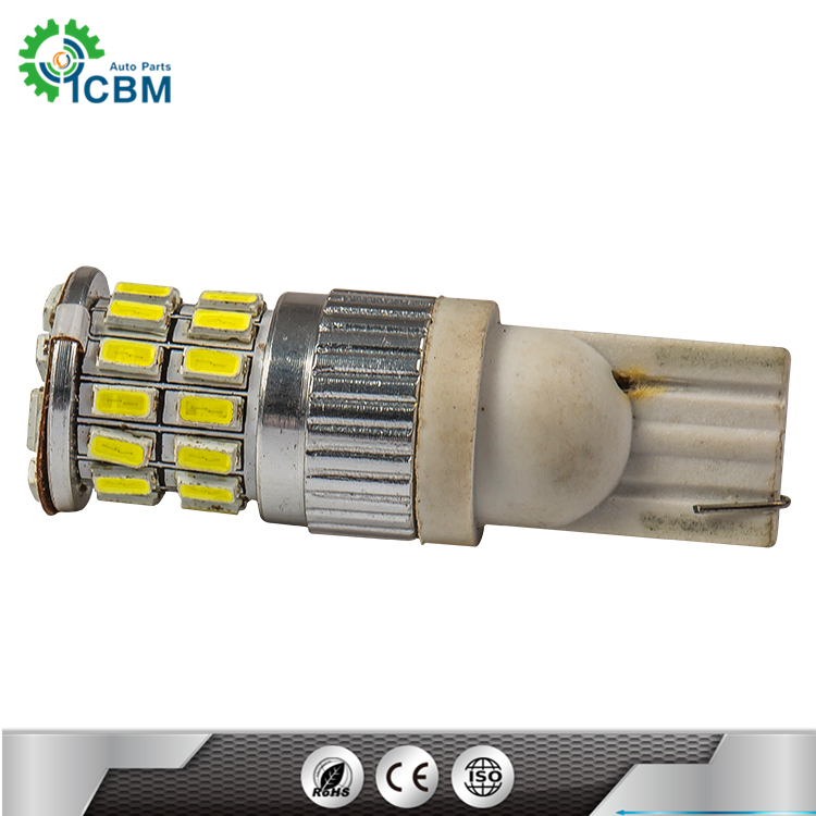 Auto car lamp T10 194 canbus SMD 3014 LED bulb 78 LED white color light