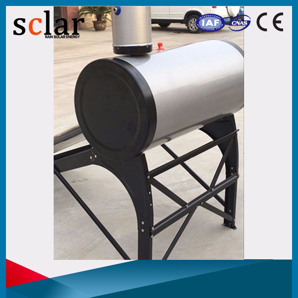 Solar pool heater, solar heating system, solar water heater system with assistance tank