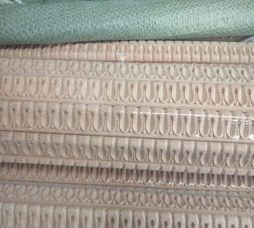 Beech wood egg and dart moldings