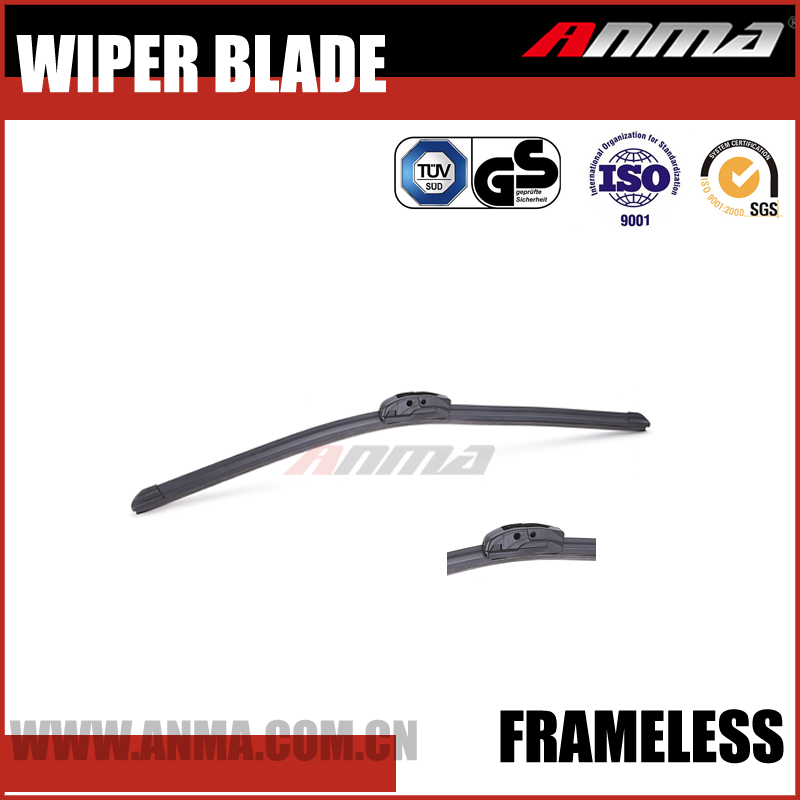 Wholesale universal windshield frameless soft silicone wiper blade