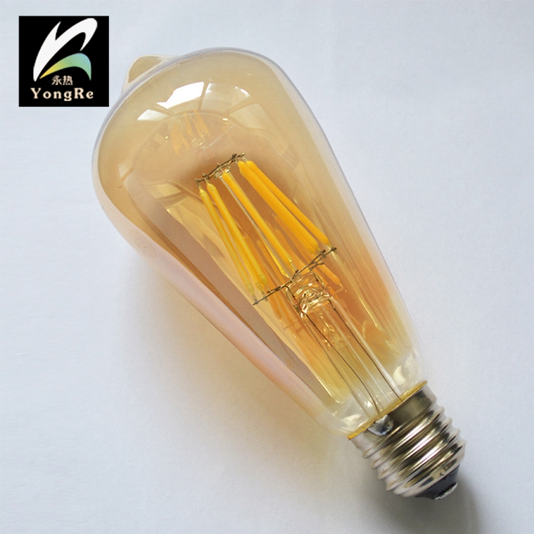 Clear Glass E27 B22 10 Watt Edison Incandescent Light Bulb 10W