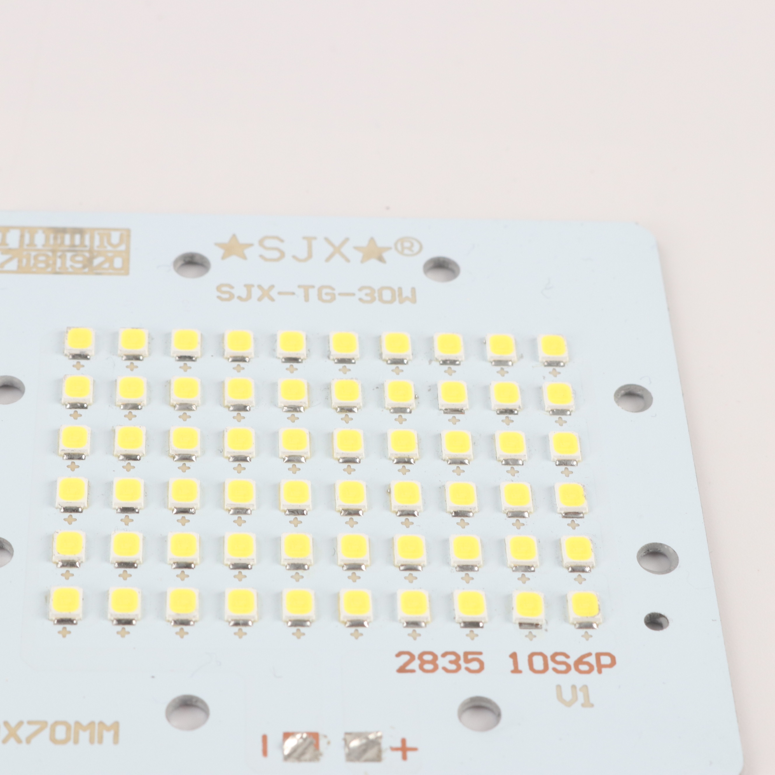 SJX factory price high power 2835 driverless led pcb for led bulb