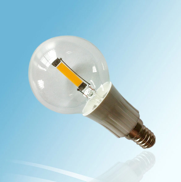 smart lighting G45 LED filament bulb E14 1.2W with CE ROHS certificates