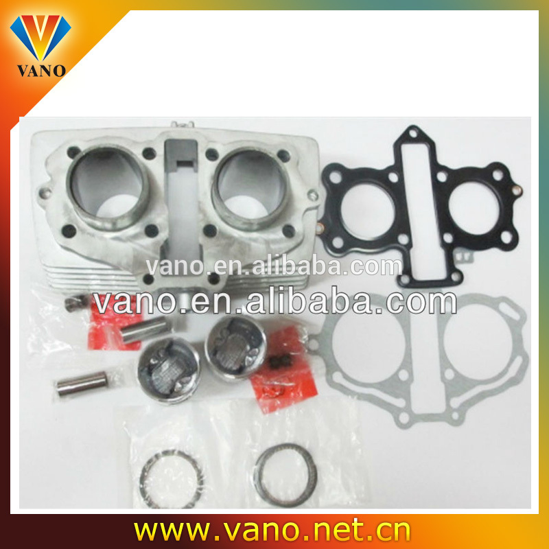 Fit scooter /atv CB125T CM125 CA125 complete cylinder kit bore 44mm