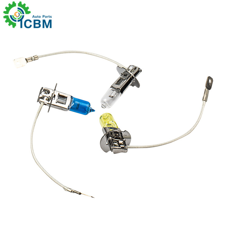 Factory supply car fog light H3 auto lamp 12v 100w super white halogen bulb h3