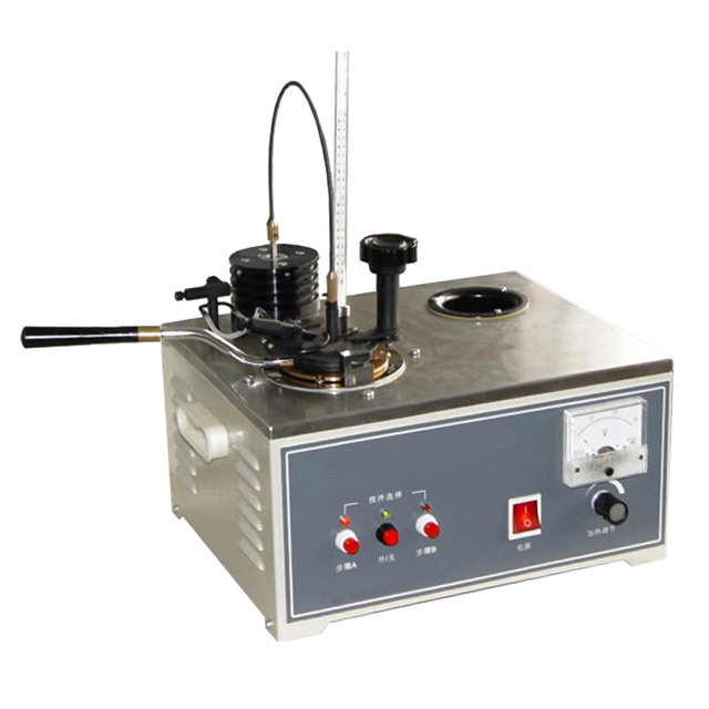 Closed cup flash point tester