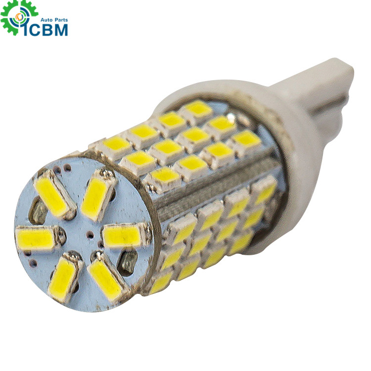 Car led bulbs stop light T10 54 3014SMD 6000K-7000K auto LED bulb T10