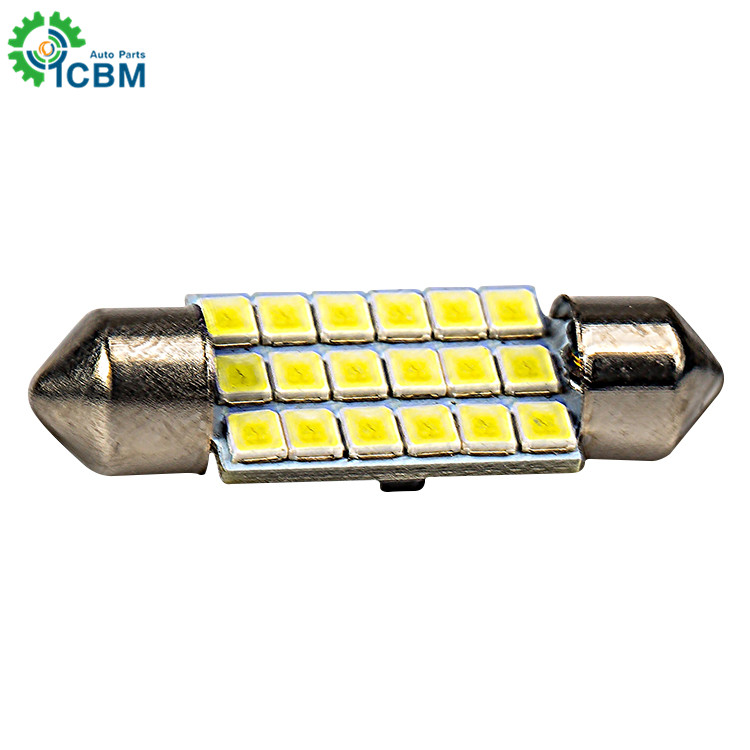 31mm 36mm 39mm 41mm DC 12V 12SMD 4014 Canbus Auto Interior Lamp Bulb C5W C10W Car LED VW License Plate Light