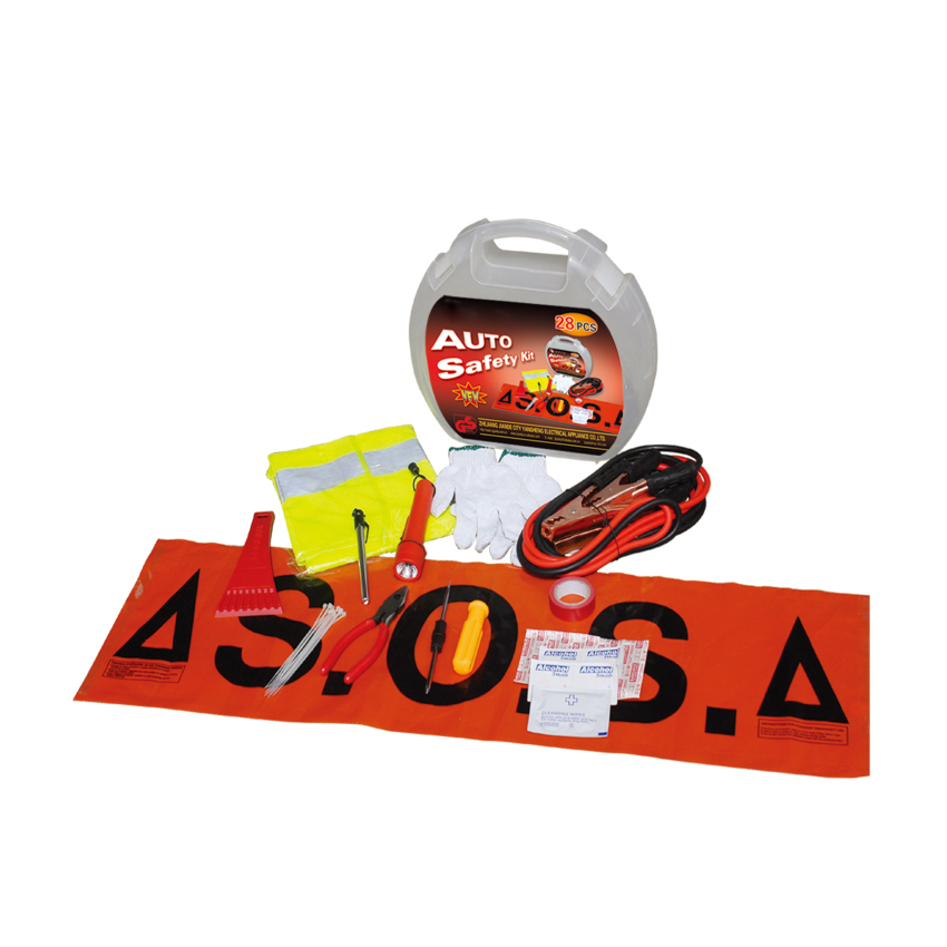 China Manufacturer Wholesale Car Safety Emergency Roadside Kit