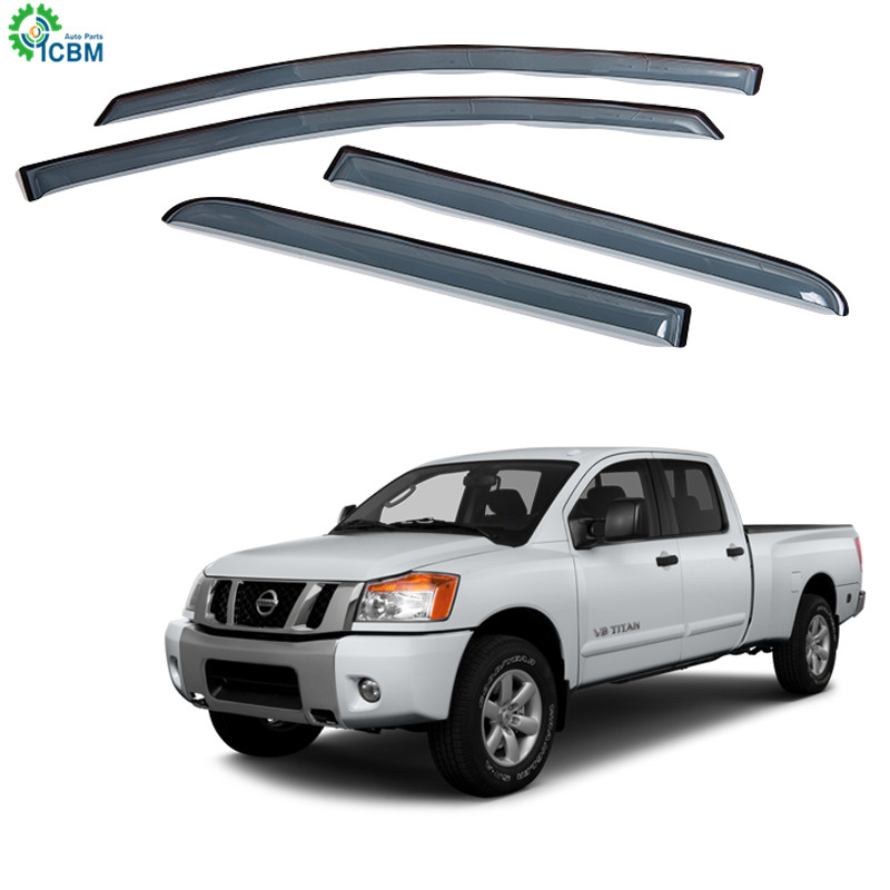 Auto accessories wind deflectors door visors Sun/Rain Guard Window Visor for car